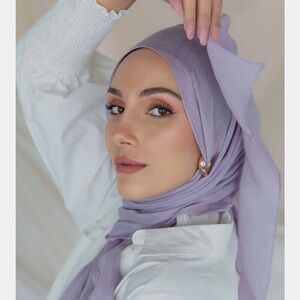 Vela scarves lavender lights double size